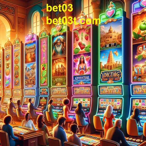 Descubra o Mundo das Máquinas Slots no Bet03