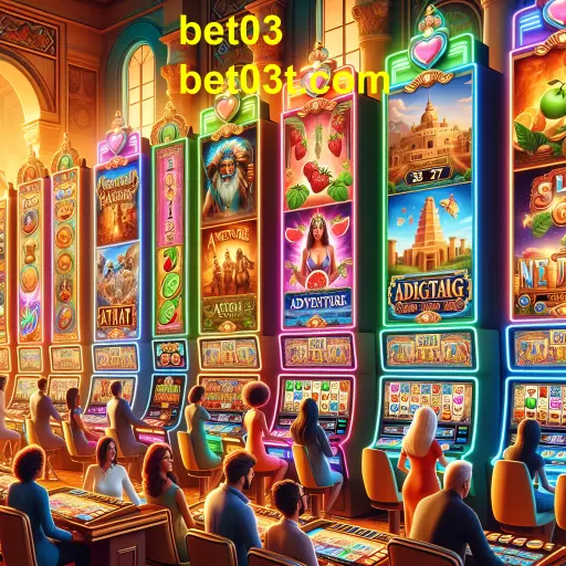 Descubra o Mundo das Máquinas Slots no Bet03
